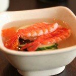 Ebi Sunomono, ensalada de pepino y gambas