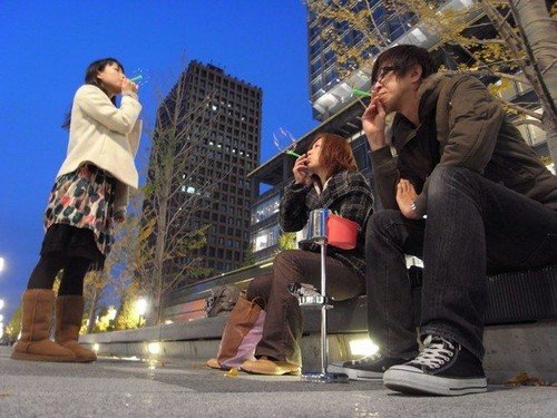 Fumar en Japon