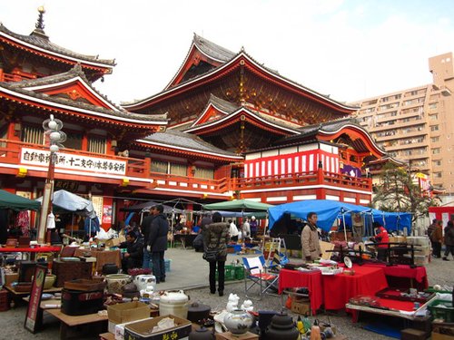 El Templo Osu Kannon, en Nagoya