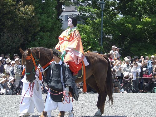 Aoi Matsuri, uno de los festivales de Kyoto