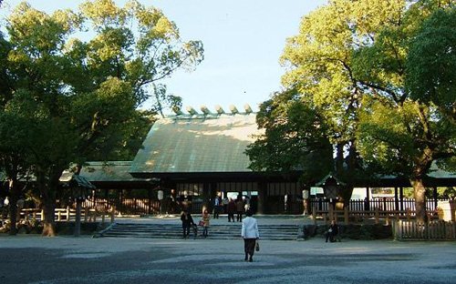 El Santuario Atsuta, en Nagoya