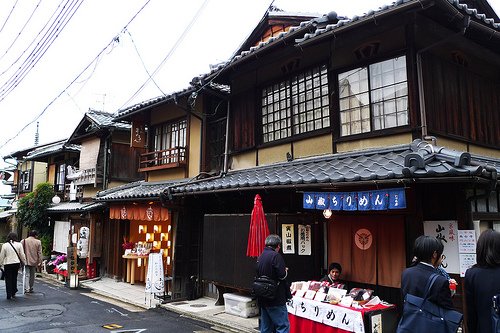 Compras tradicionales en Kyoto