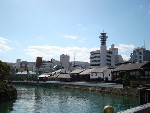 La isla Dejima, rincón antiguo de Nagasaki