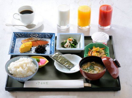 El típico desayuno japonés