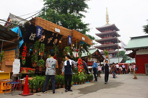 Houzuki-Ichi, una feria en Asakusa