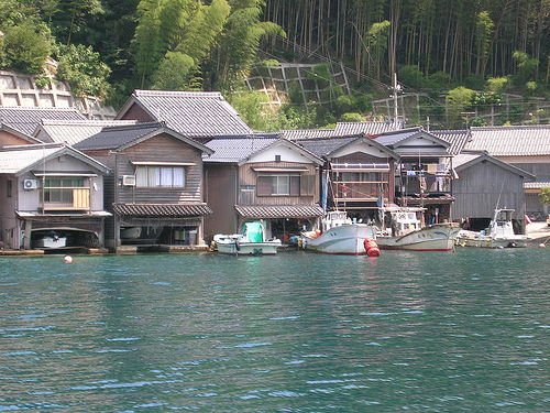 Funayas, casas sobre el agua