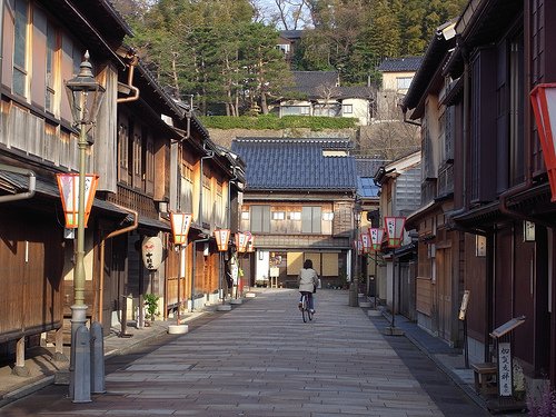 Las casas de té de Kanazawa