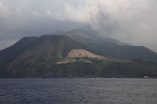 Isla Suwanose, volcanes en Japón