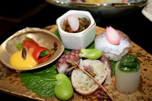La cocina Kaiseki, delicatessen japonesa