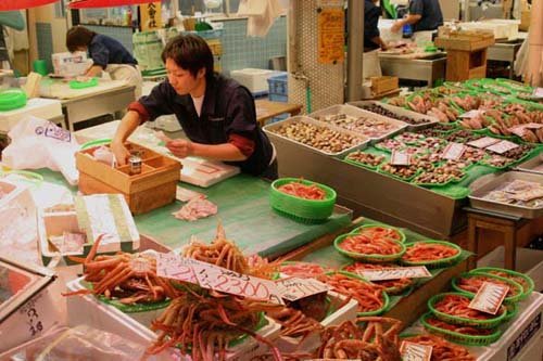 El Mercado Omicho, el mas antiguo de Kanazawa