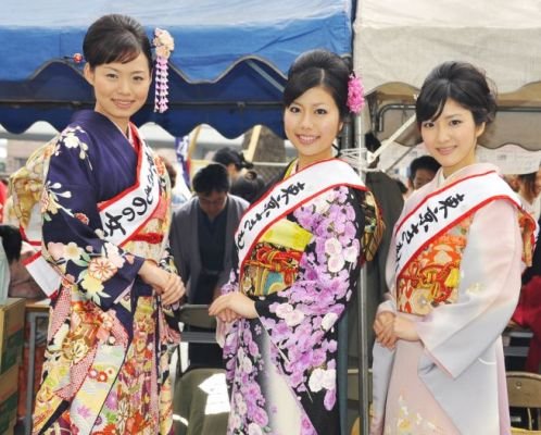 Kimono, famoso vestido típico japonés