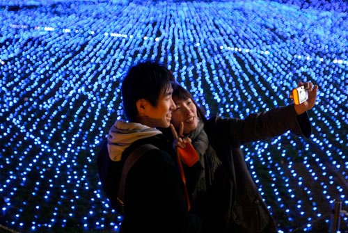 Luces de Navidad en Tokyo
