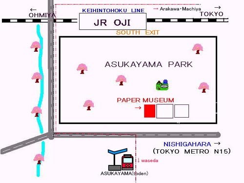 mapa museo del papel