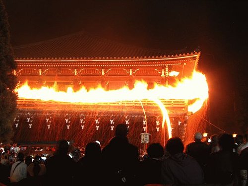 Omizutori, rituales budistas en Nara