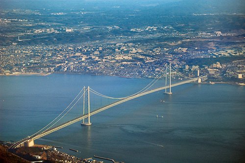 El puente Akashi-Kaikyo, otro largo puente japones
