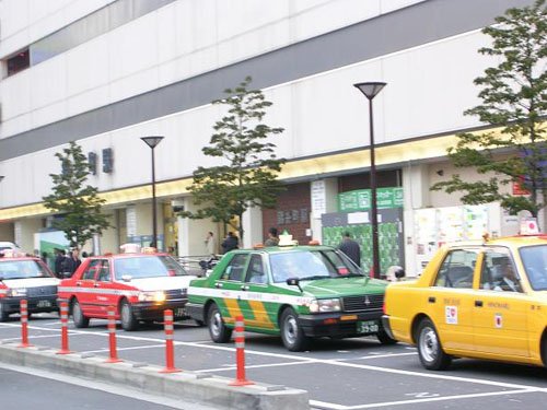Los taxis japoneses